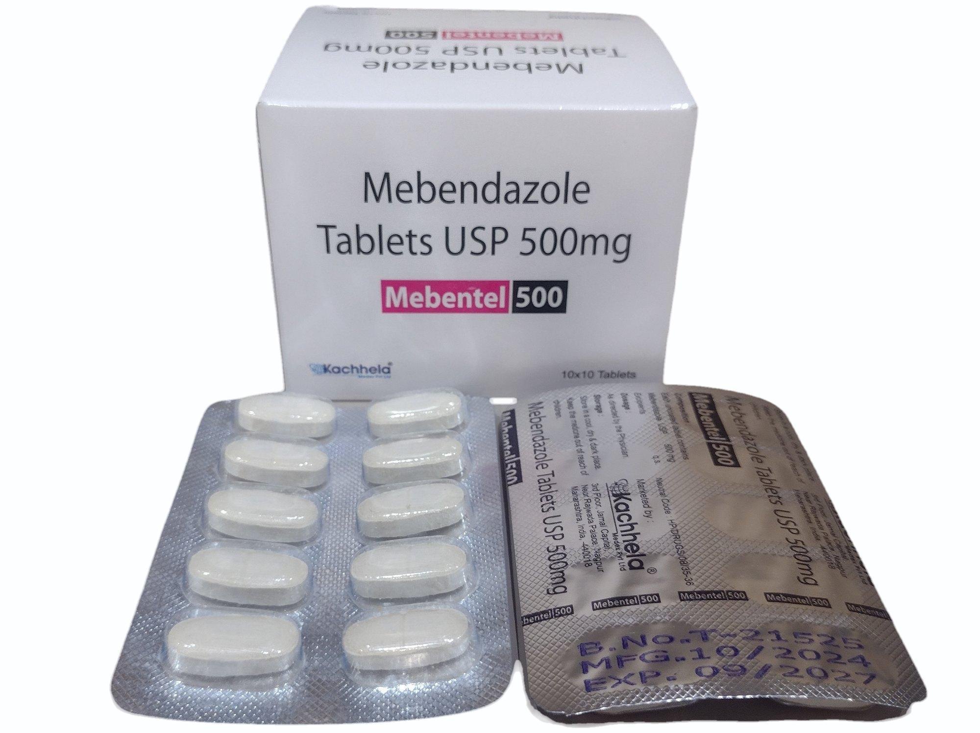 Home mebendazole 500mg tablet